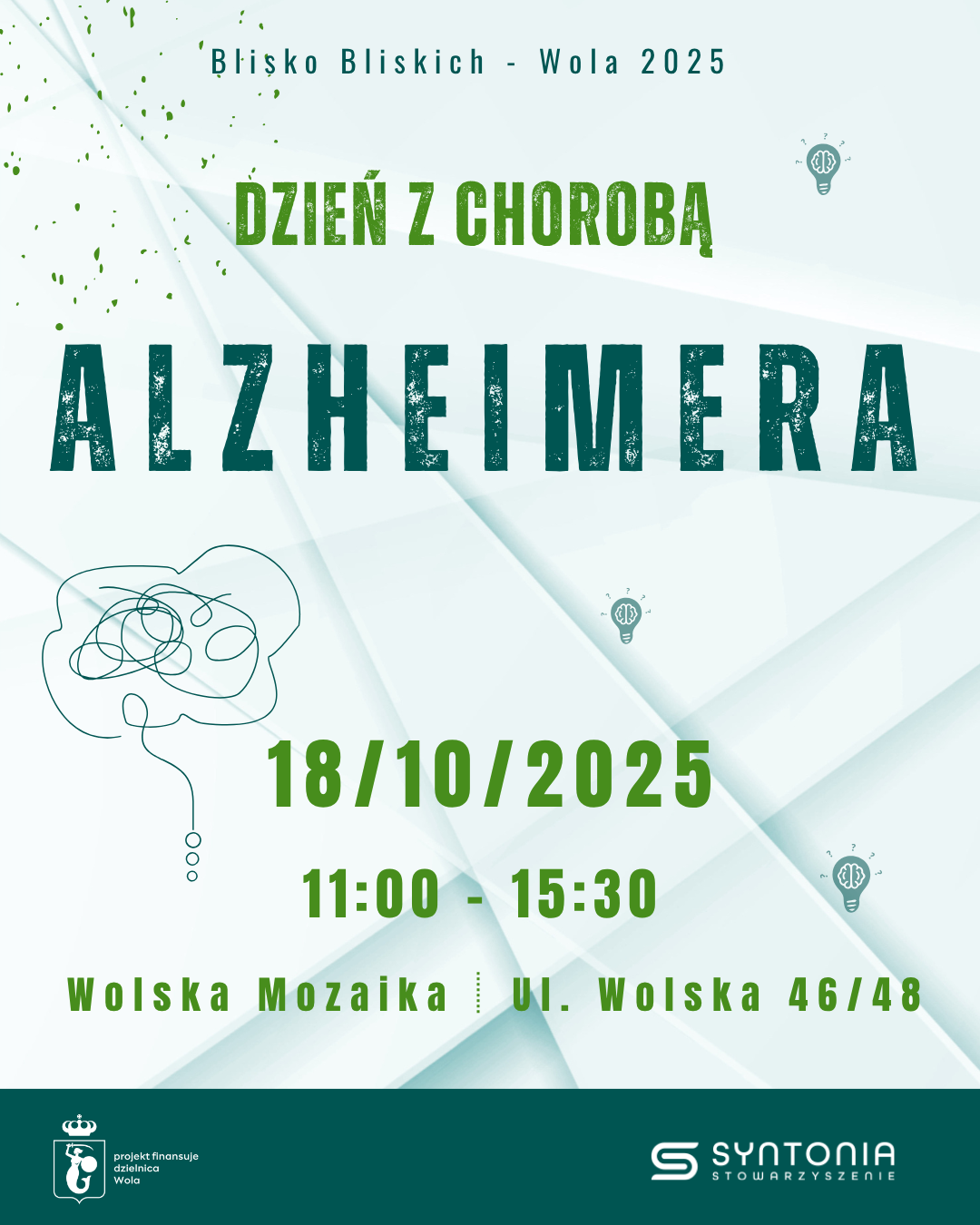 Dzień z chorobą ALZHEIMERA