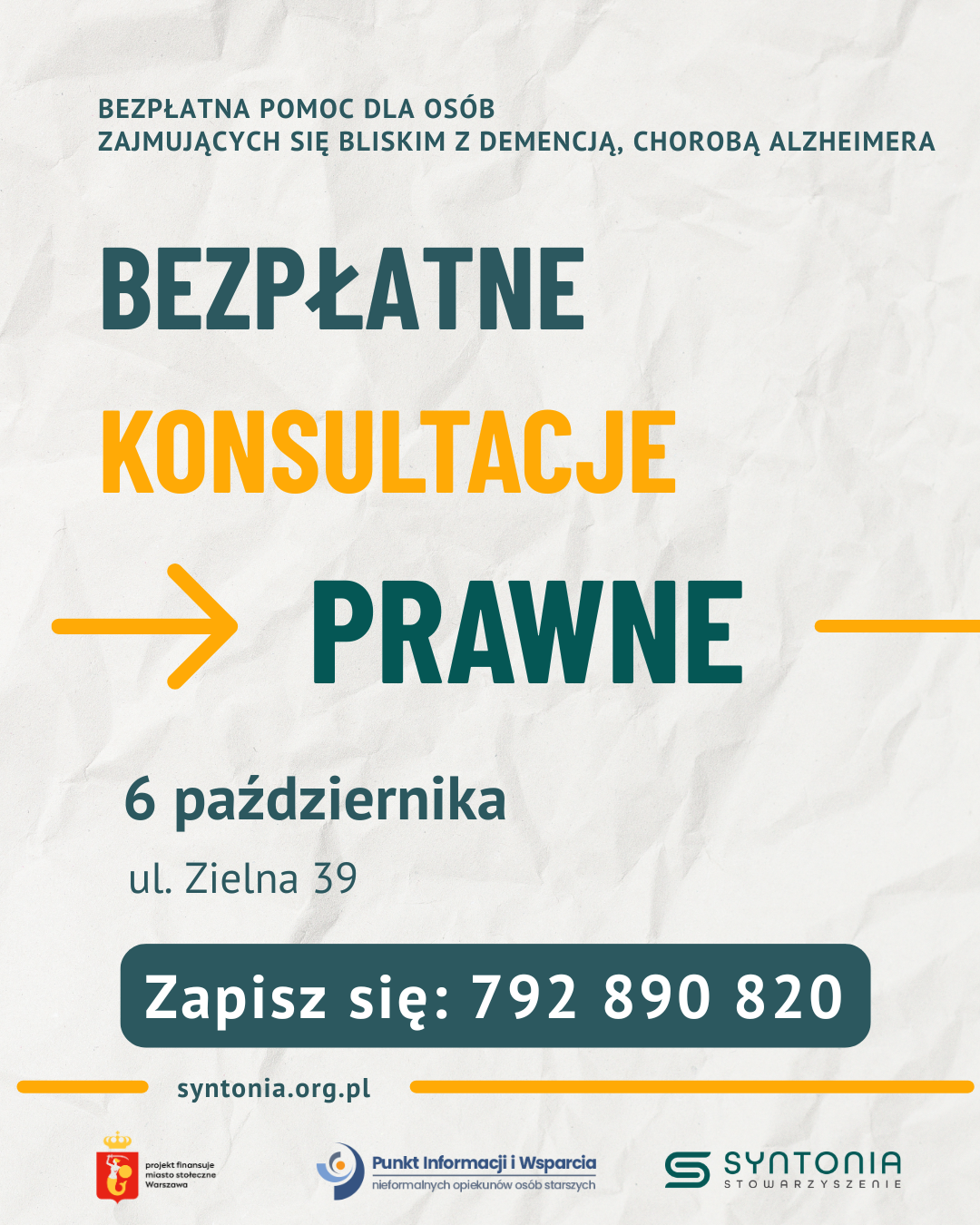 pomoc prawna dla opiekunów rodzinnych osób z demencją